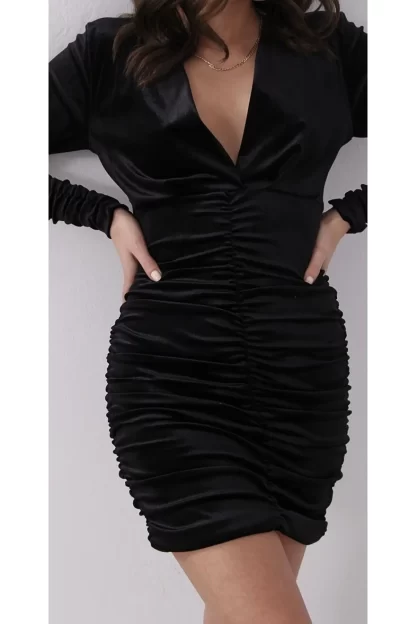 Siyah abiye elbise1