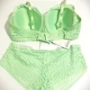 Yeşil dantelli kadın iç çamaşırı takımı 2