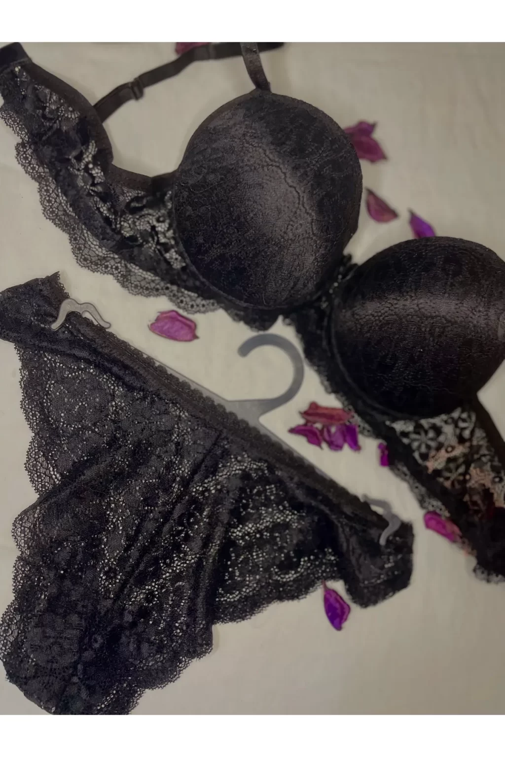 Seamless Lace Bra for Women Black Lingerie Elegant Bras Push Up