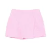 Pink Colored Mini Skirt Shorts 2