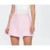 Pink mini shorts skirt 4