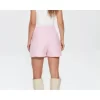 Pink mini skirt shorts 5