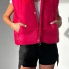 Fuchsia pink vest models 3